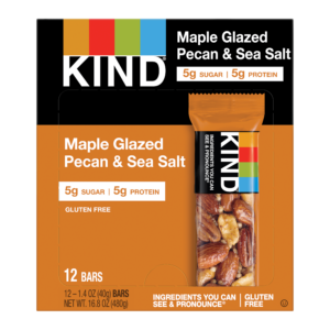 KIND Bar Maple Glazed Pecan & Sea Salt 12ct